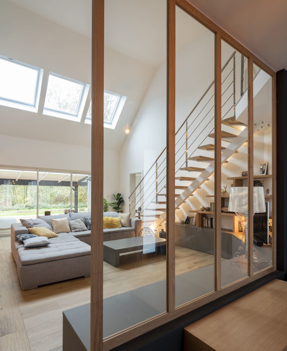 Rénovation intérieure d'une maison individuelle - ABCD Archi
